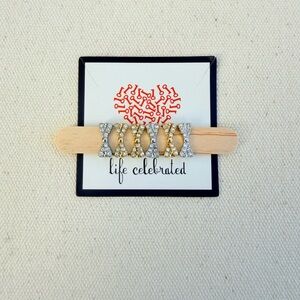 *Pave Bow Charm* KEEP COLLECTIVE Retired $10 each